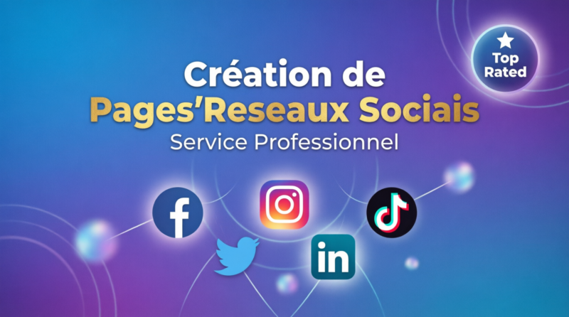 Création des vos pages professionnelles