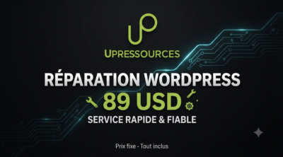 Réparation et création de sites web
